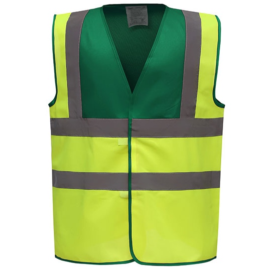 Kamizelka Ostrzegawcza Odblaskowa Paramedic Green YK100-601107 
