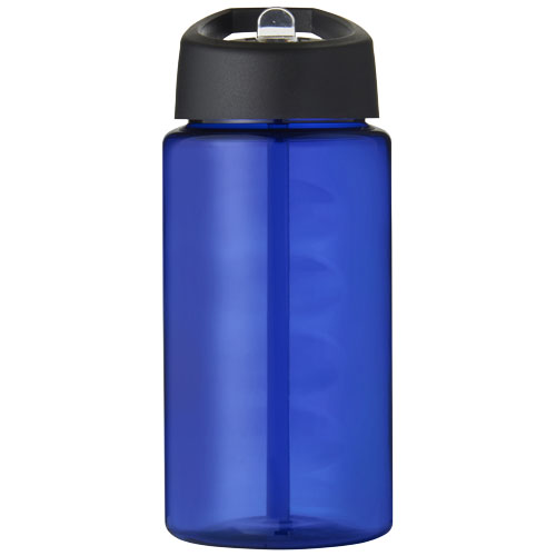 Bidon H2O Bop o pojemności 500 ml z wieczkiem z dzióbkiem Niebieski-Czarny 21088306 (2)