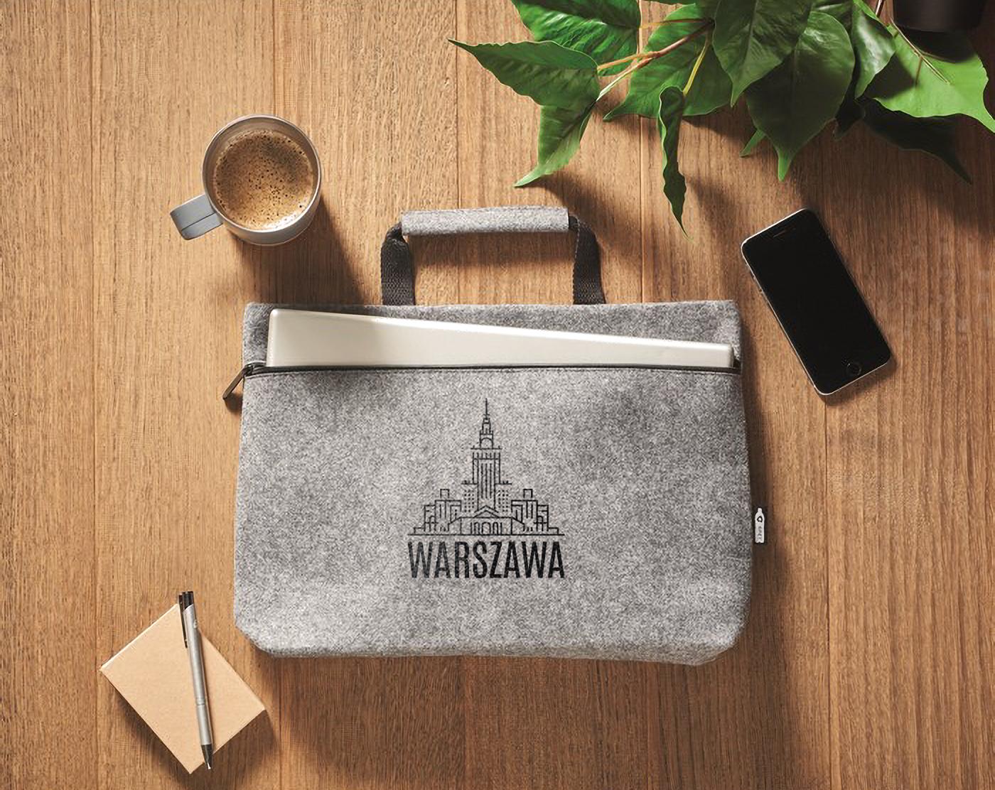 Gadżety z nadrukiem z Warszawy