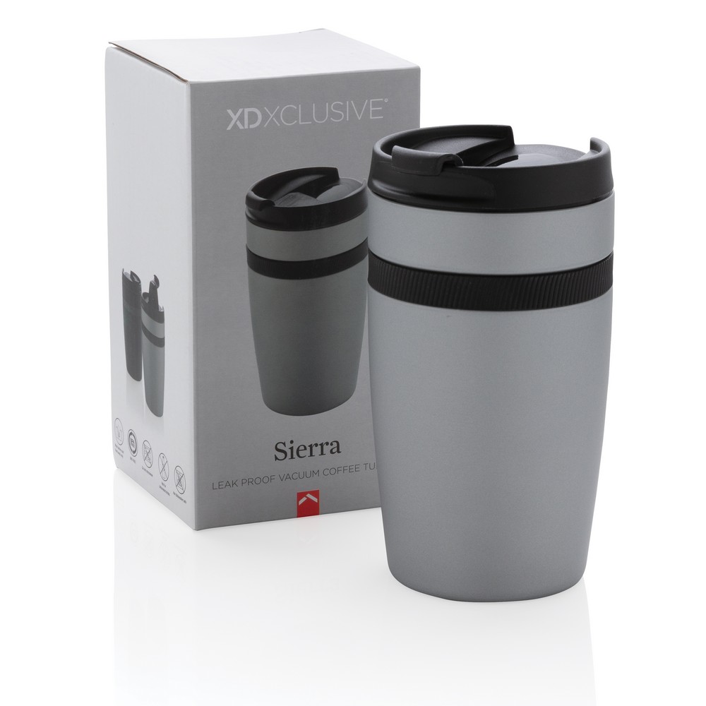 Kubek termiczny 280 ml Sierra Srebrny P432.802 (11)