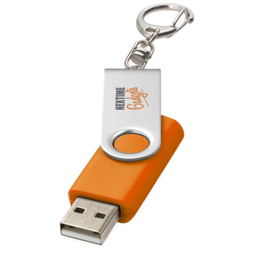 USB Rotate z brelokiem Pomarańczowy 1Z40010F (1)