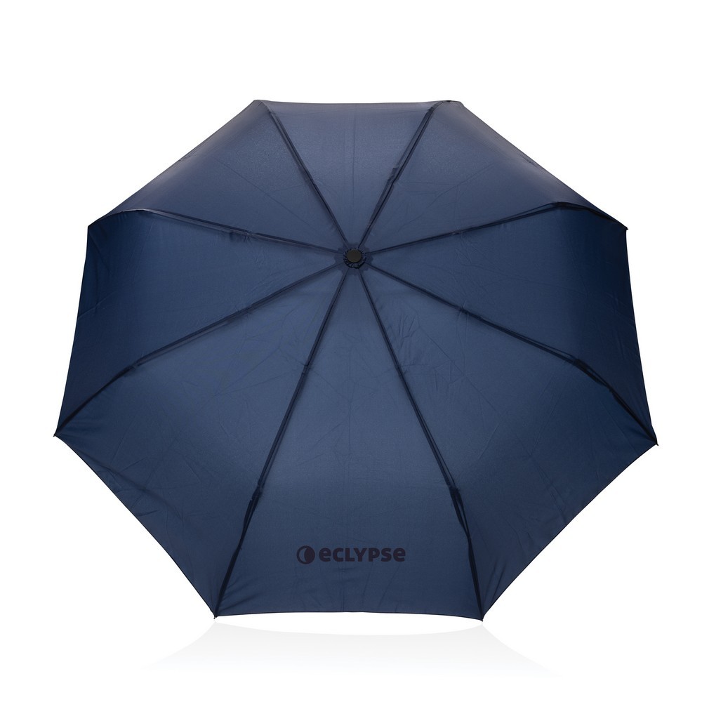 Mały parasol automatyczny 21" Kaycey AWARE™ RPET Niebieski P850.7025 (5)