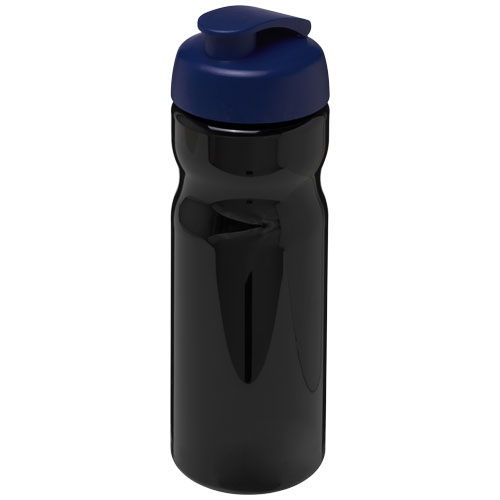 Bidon H2O Base® o pojemności 650 ml z wieczkiem zaciskowym Czarny-Niebieski 21004513 