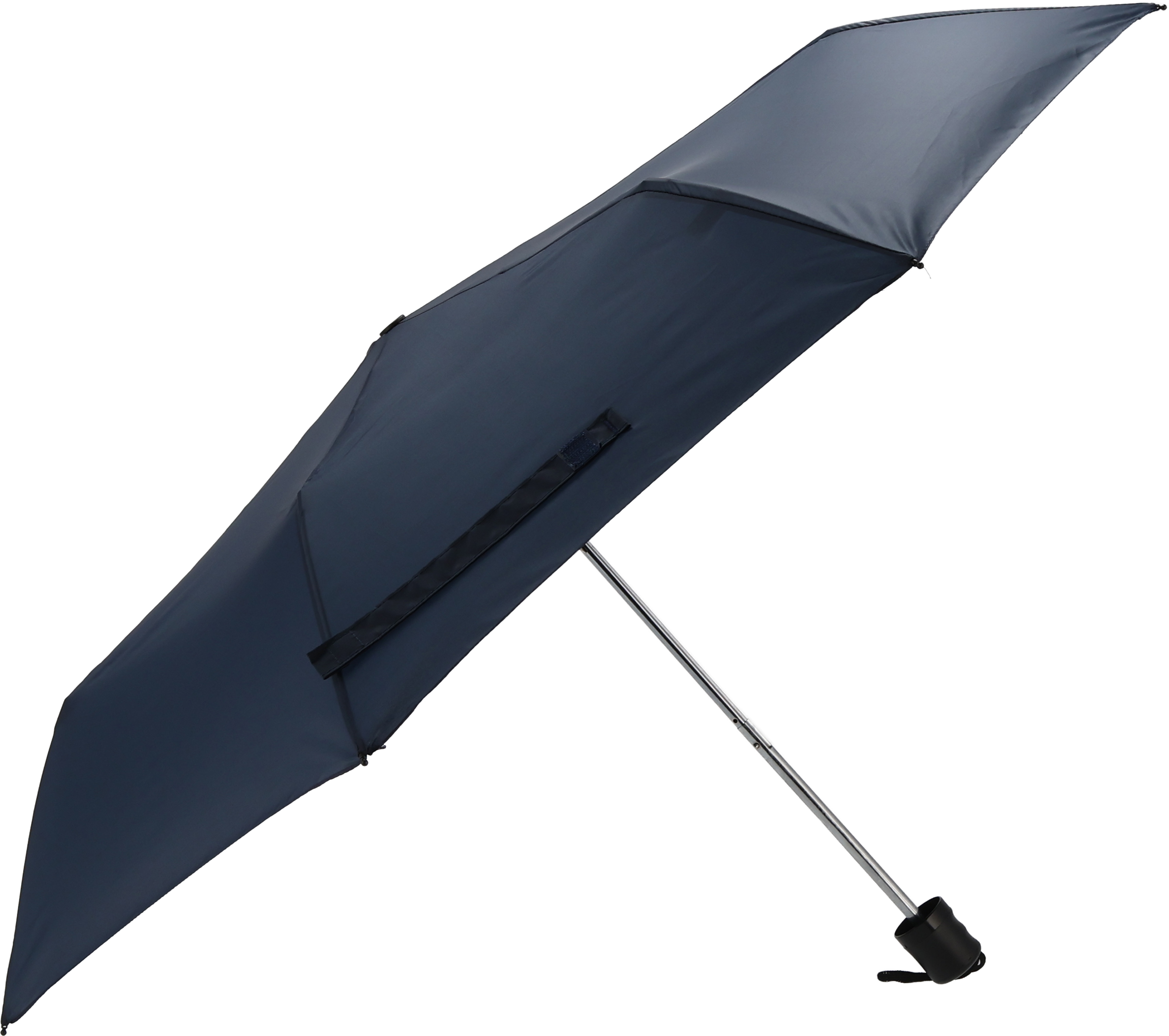 Parasol manualny rPET Ø98 cm NORTHAMPTON Granatowy 433644 (1)