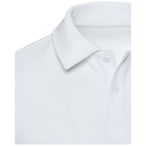 Apollo koszulka polo z długim rękawem, uniseks Biały 3955001A (4)