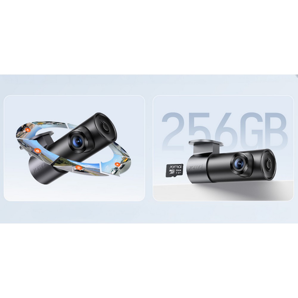 Wideorejestrator samochodowy, kamera 70MAI M310 3K Czarny VAM18-03 (11)