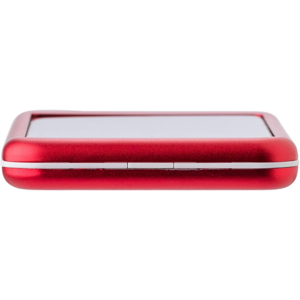Power bank 4000 mAh z ładowarką słoneczną Czerwony VA274-05 (1)
