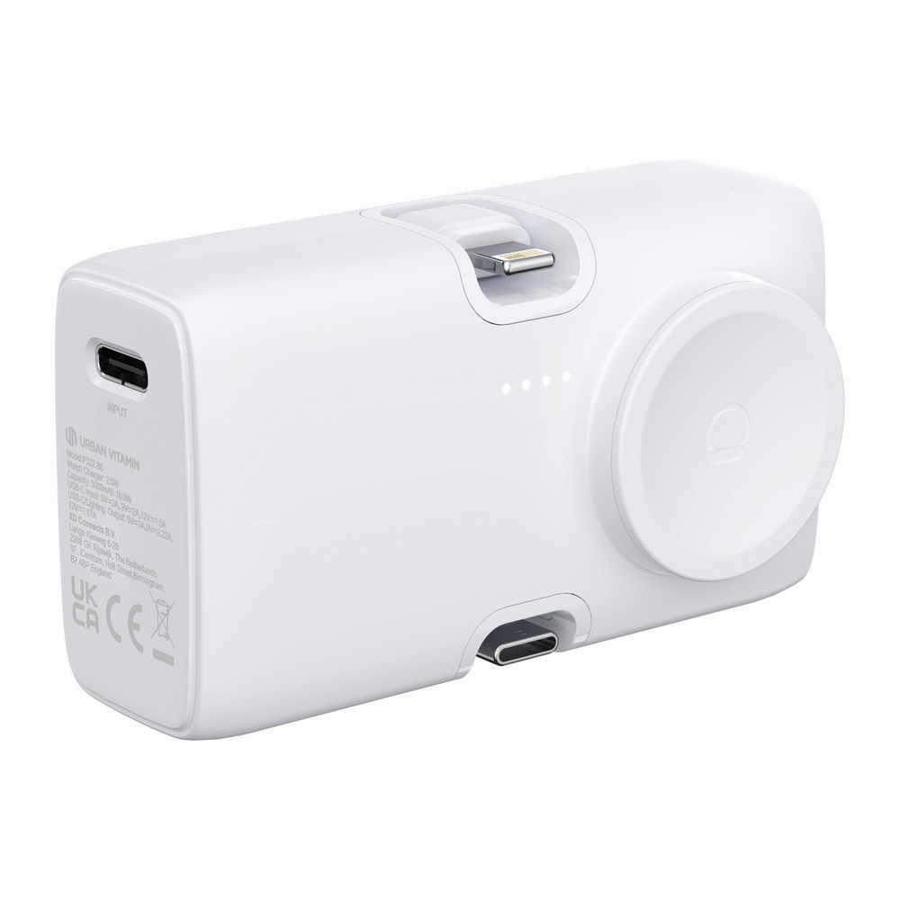 Power bank 5000 mAh Urban Vitamin San Diego Biały P322.8603 