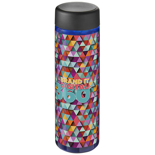 H2O Active® Vibe 850 ml screw cap water bottle Niebieski-Czarny 21043014 (1)