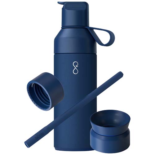 Ocean Bottle zestaw upominkowy 3 w 1 o pojemności 500 ml Oceaniczny niebieski 11318551 