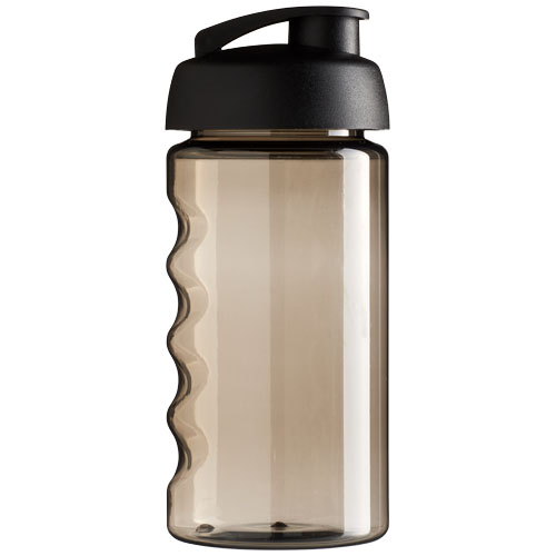 Bidon H2O Bop® o pojemności 500 ml z wieczkiem zaciskowym Węgiel drzewny-Czarny 21005015 (3)