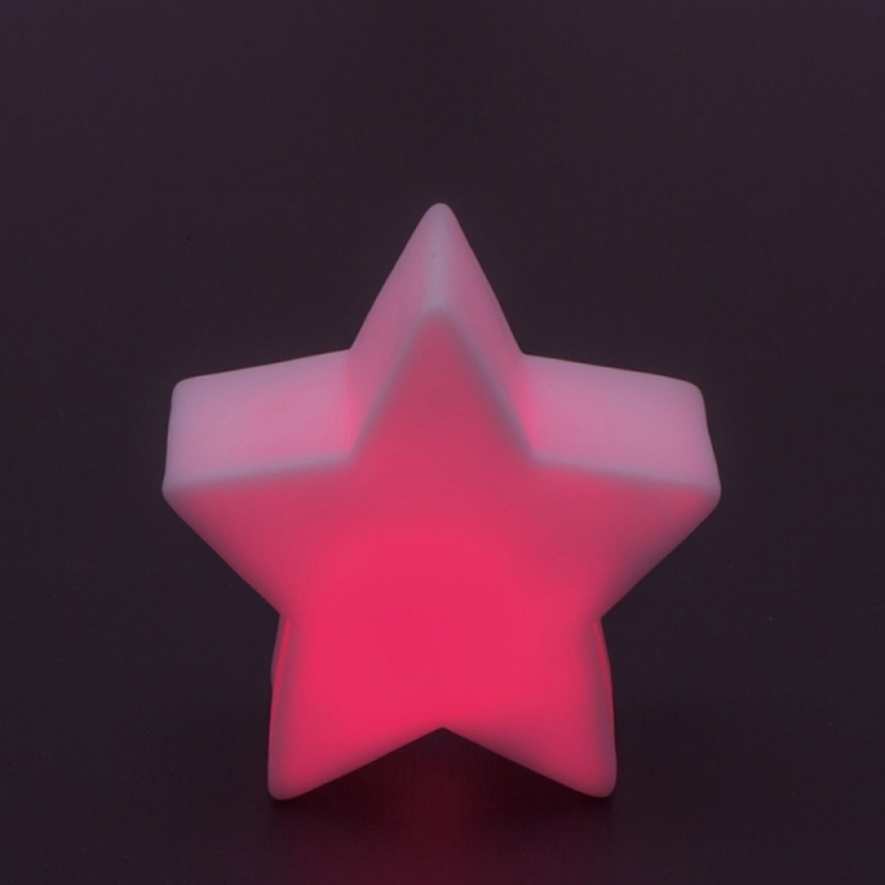 Lampka plastikowa LED STAR Biały 058506 (2)