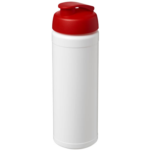 Bidon Baseline® Plus o pojemności 750 ml z wieczkiem zaciskowym Biały-Czerwony 21007003 
