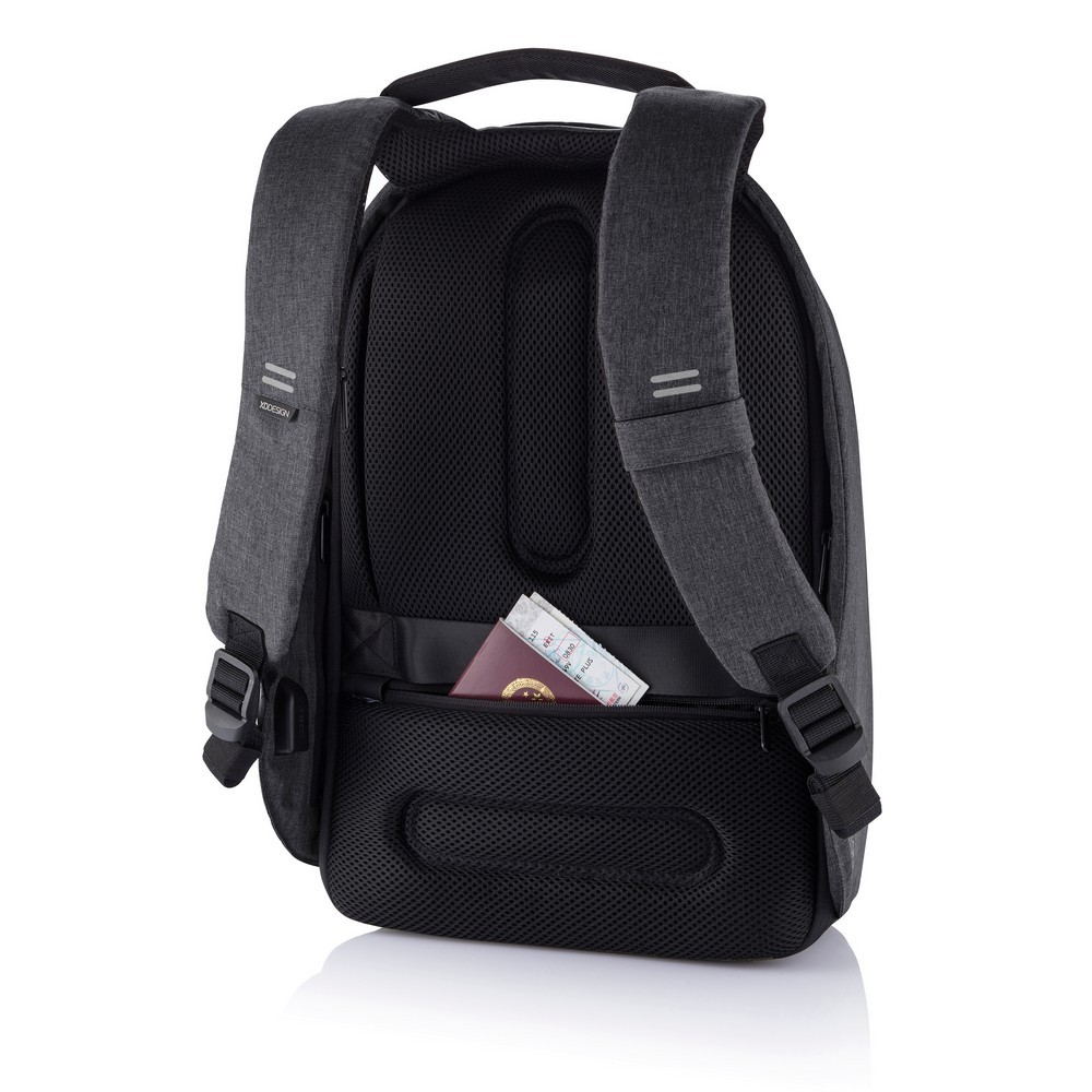 Bobby Hero Regular plecak chroniący przed kieszonkowcami Szary P705.291 (14)