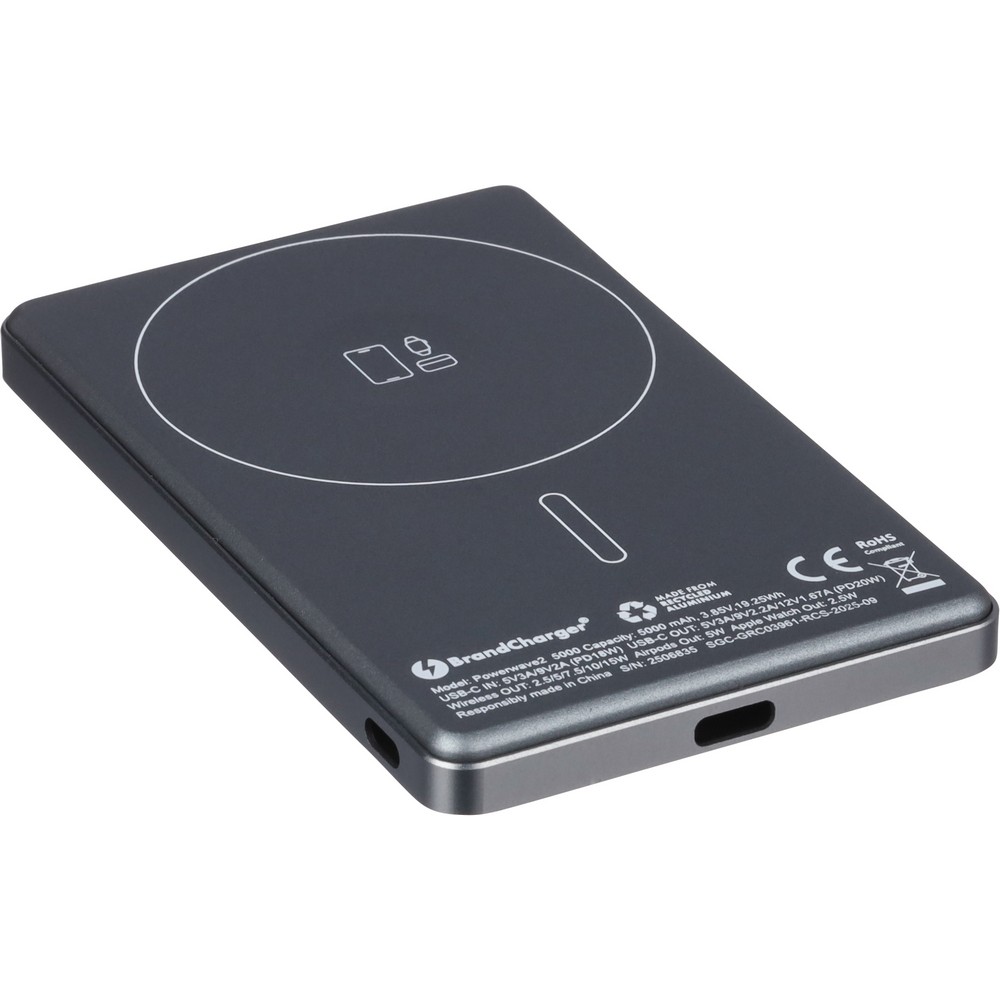 Power bank 5000 mAh BrandCharger Powerwave 2 Grafitowy VB338-15 (5)