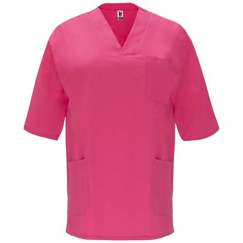Panacea 160 g/m2 bluzka do pracy unisex z krótkim rękawem  Róż rozetka R90984R0 