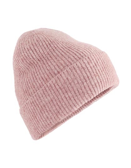 Czapka dzianinowa z domieszką wełny Pink Marl CB388-1398318 