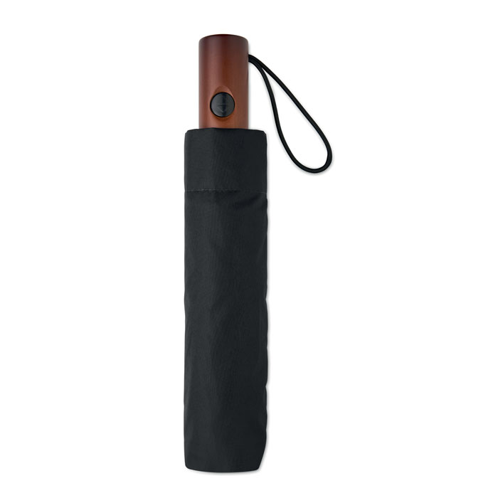 21" parasol automatyczny z drewnia Czarny MO3219-03 (1)