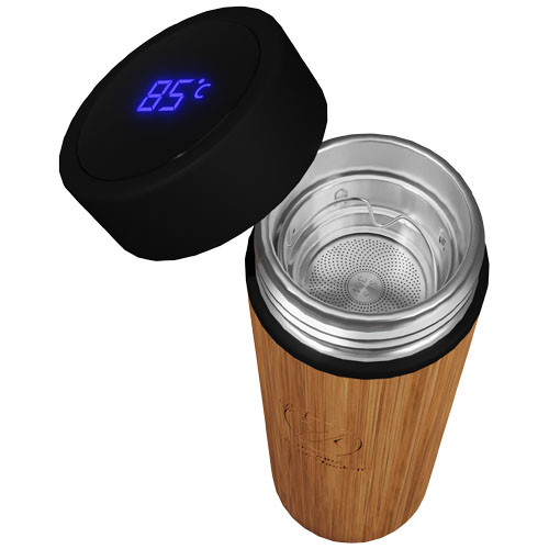 Bambusowa butelka smart o pojemności 500 ml SCX.design D11 Drewniany 2PX05671 (5)