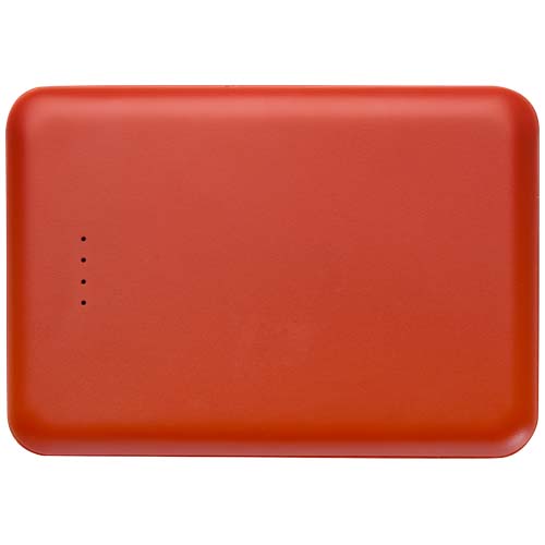 Asama powerbank o pojemności 5000 mAh Type-C z tworzyw sztucznych pochodzących z recyklingu Ceglasty 12438332 (3)