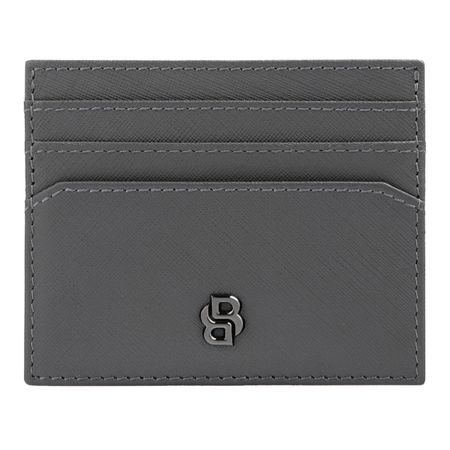 Etui na karty Double B Saffiano Grey Szary HLC526H (5)