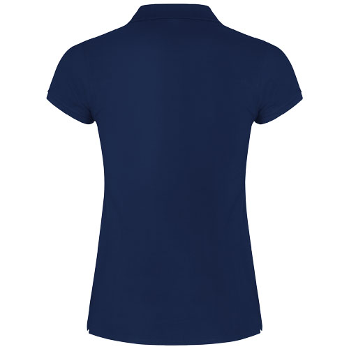 Star koszulka damska polo z krótkim rękawem Navy Blue R66341R5 (2)