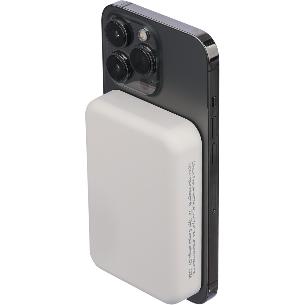 Bezprzewodowy power bank 10000 mAh Biały VB277-02 (2)