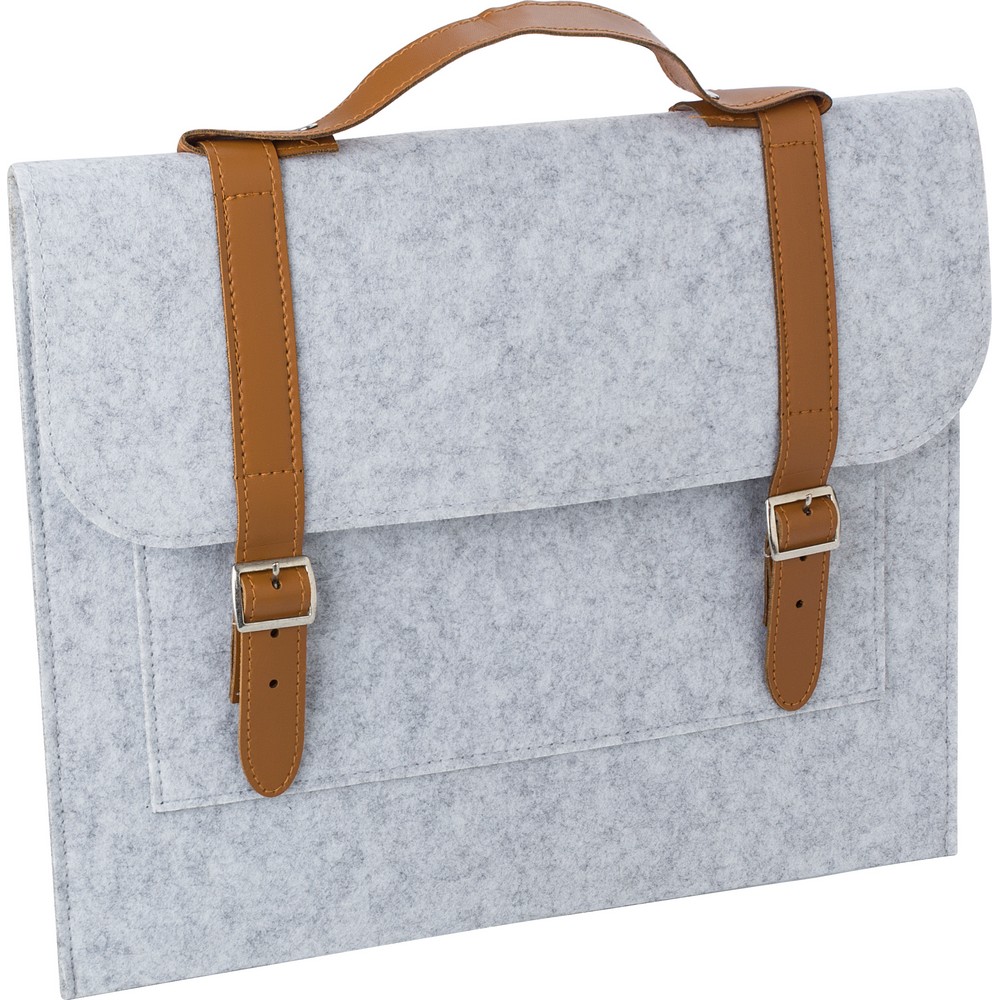 Torba na laptopa 14" z filcu RPET Szary V1252-19 (3)