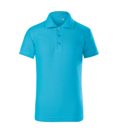 Koszulka polo dziecięca MF22 Turkus F22-1080224 (1)