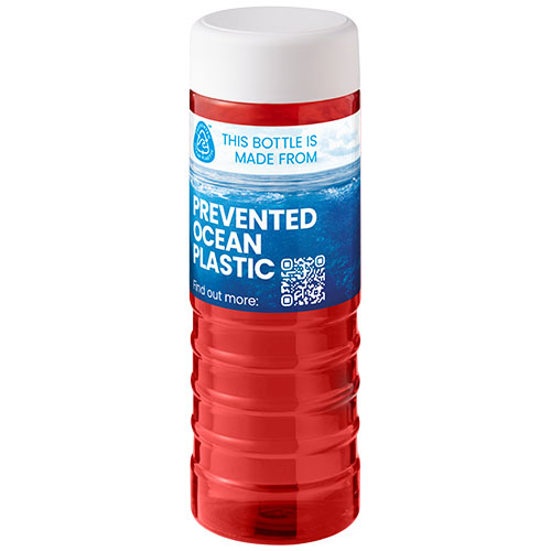 H2O Active® Eco Treble 750 ml screw cap water bottle  Czerwony-Biały 21048107 (1)