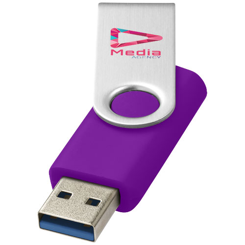 Rotate-basic pendrive wyposażony w interfejs USB 3.0 Fioletowy 1Z50637K (1)