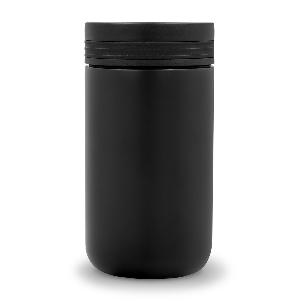 Kubek termiczny 275 ml z wieczkiem 360 stopni Air Gifts | Tondeyo Czarny VA982-03 (2)