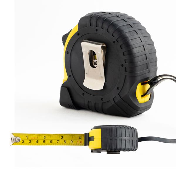 Taśma do mierzenia 5m w plastikowym opakowaniu / Metrics Żółty IP34007122 (4)