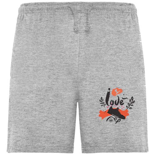 Sportowe szorty unisex Melanż szary R67052U1 (1)