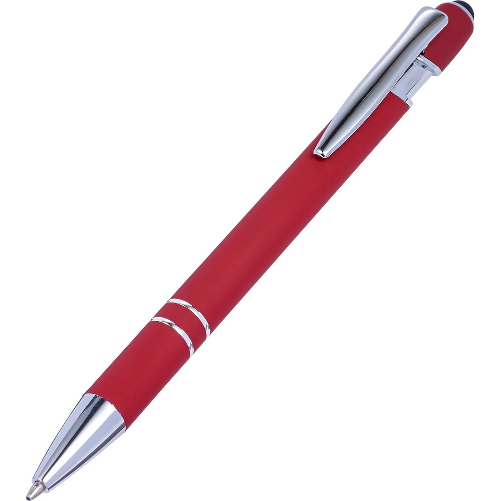 Długopis, touch pen Czerwony V1917-05 