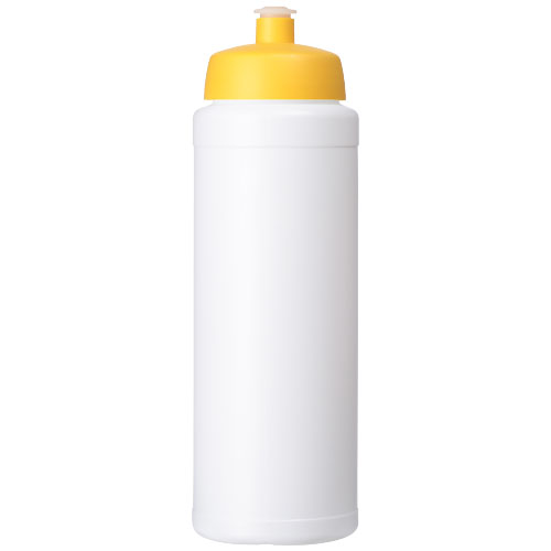 Bidon Baseline® Plus o pojemności 750 ml z wieczkiem sportowym Biały-Żółty 21069010 (2)