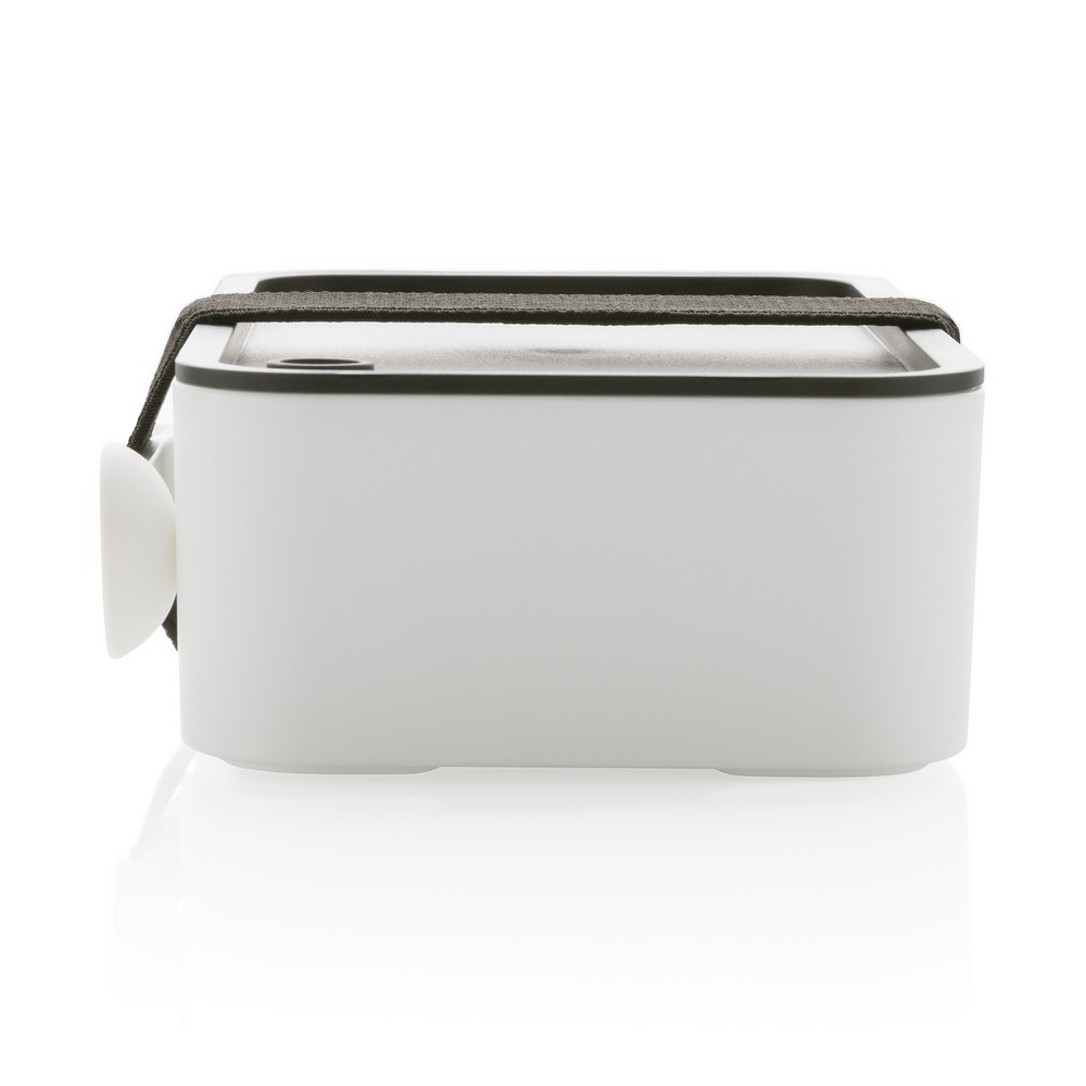 Pudełko śniadaniowe 1,2 L RPP, łyżkowidelec Biały P269.053 (4)