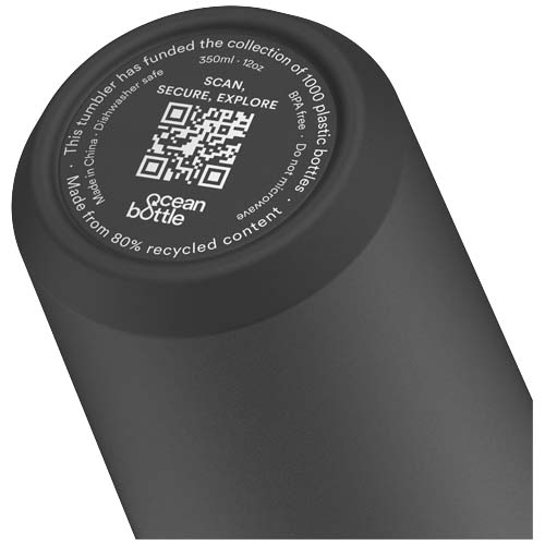 Ocean Bottle izolowany kubek o pojemności 350 ml Czarny obsydianowy 10081890 (7)
