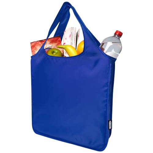 Duża torba Ash z plastku PET z recyklingu i certyfikatem GRS Królewski niebieski 12061453 (7)