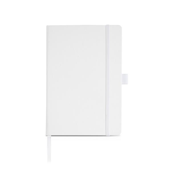 Gadżet reklamowy - Notes A5 z RPET z gumką na długopis / RNOTE