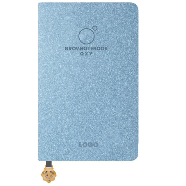 Gadżet reklamowy - 50x Notatnik Grow z zawieszką