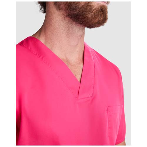 Panacea 160 g/m2 bluzka do pracy unisex z krótkim rękawem  Fioletowy R90985W0 (7)