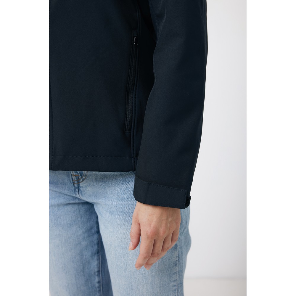 Damska kurtka softshell Iqoniq Makalu AWARE™ Czarny T4700.001.L (9)