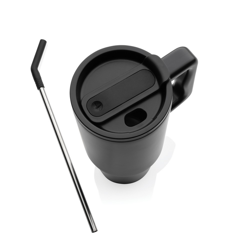 Kubek termiczny 900 ml Czarny P437.3001 (7)