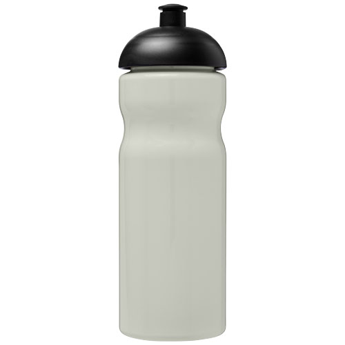 Bidon H2O Eco o pojemności 650 ml z wypukłym wieczkiem Kość słoniowa-Czarny 21009838 (2)