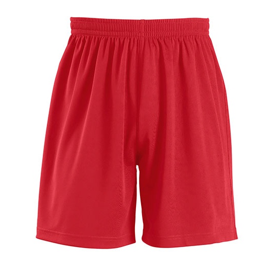 Szorty Dziecięce Klasyczne Poliester Red LT01222-554870 