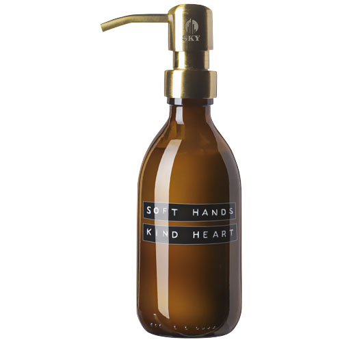 Wellmark Soft Hands dozownik do balsamu do rąk o pojemności 250 ml Jasno bursztynowy 12630911 (1)