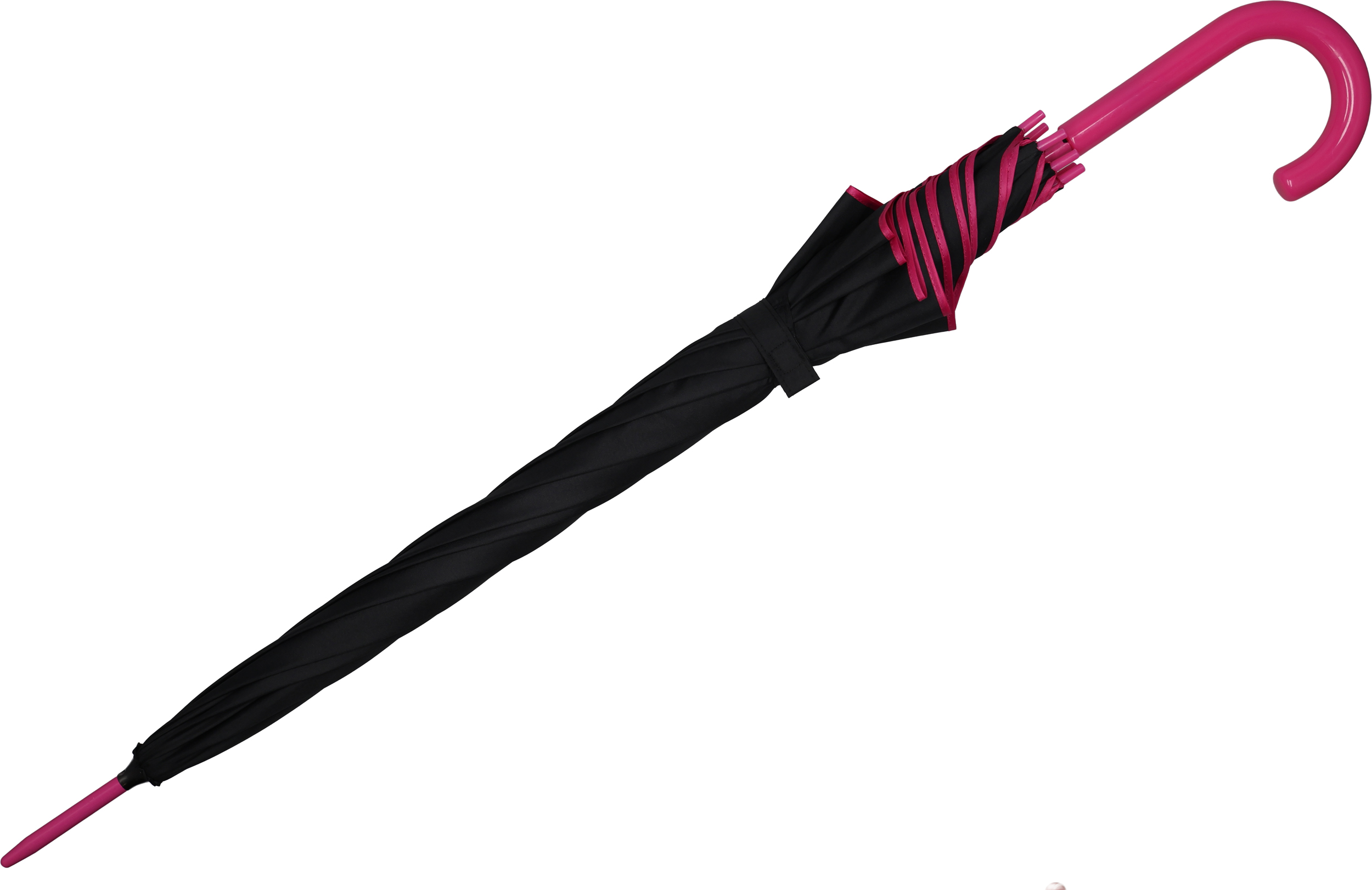 Parasol automatyczny Ø107 cm PARIS Różowy 347211 (3)