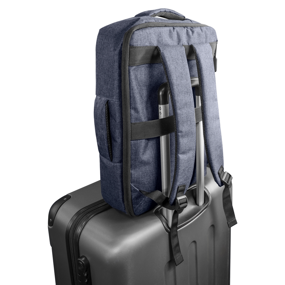Plecak, torba na laptopa 15,6" RPET | Tahir Granatowy VA090-04 (4)