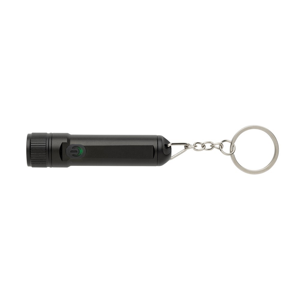 Brelok do kluczy, o wysokiej intensywności światła GearX Czarny P514.5001 (2)